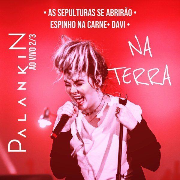Capa do Single/EP "Na Terra Parte 2/3 (Ao Vivo)", de Palankin