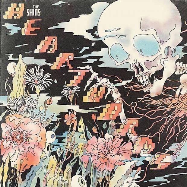 Portada de Álbum "Heartworms", de The Shins