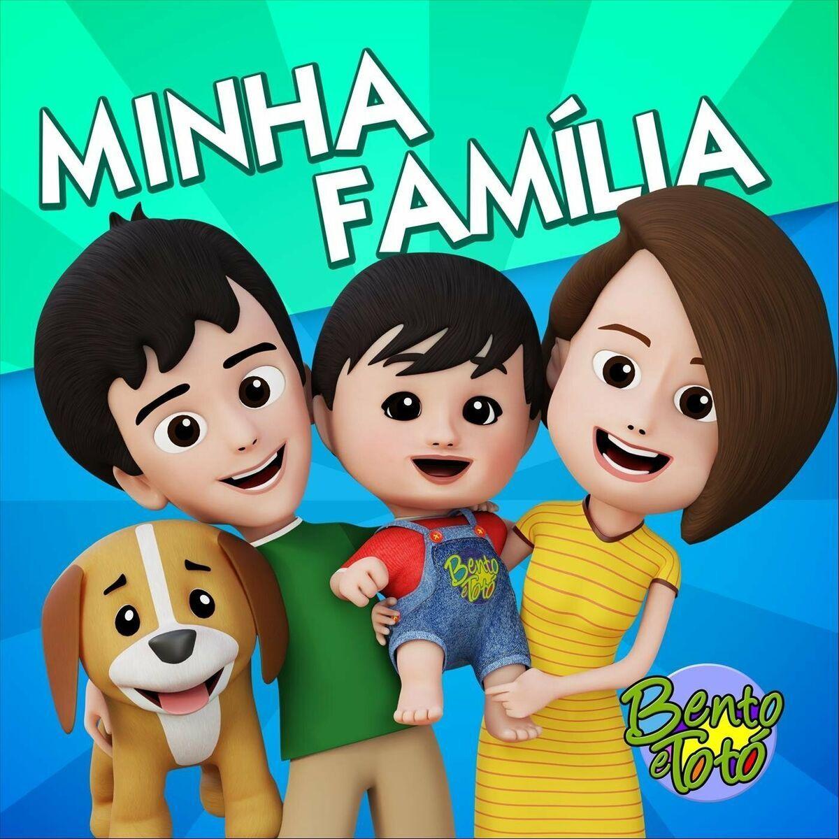 Capa do Single/EP "Minha Família ", de Bento e Totó