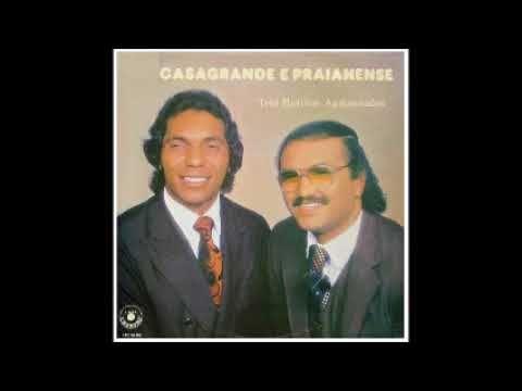 Portada de Álbum "Três Motivos Apaixonados", de Casagrande e Praianense