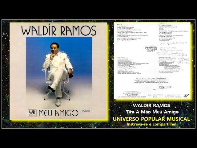 Portada de Álbum "Meu Amigo", de Waldir Ramos