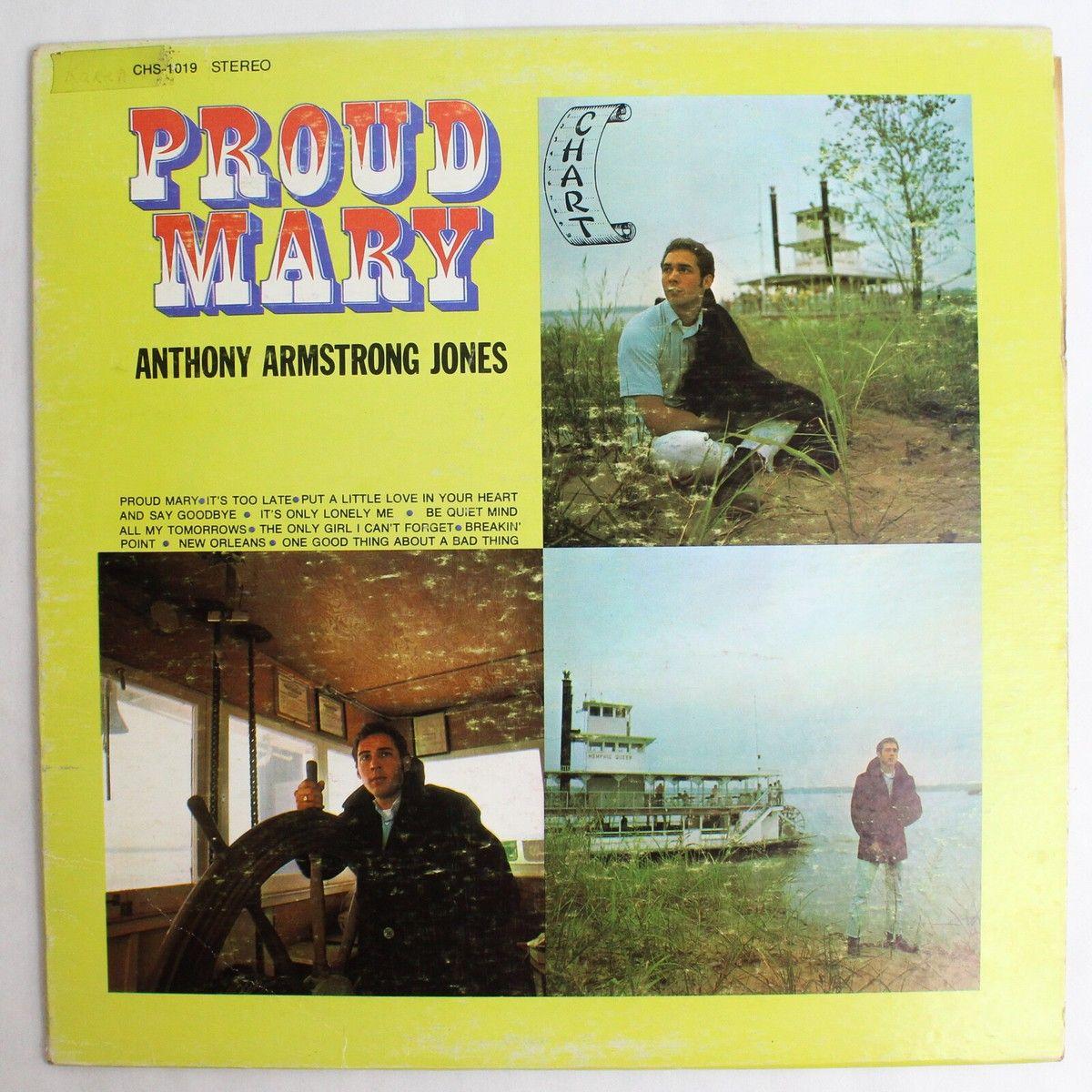 Portada de Álbum "Proud Mary", de Anthony Armstrong Jones