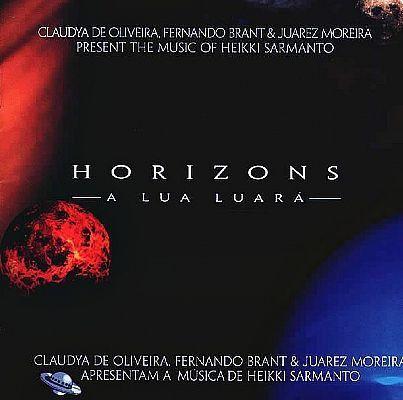Portada del álbum "Horizons (a Lua Luará)", de Cláudia