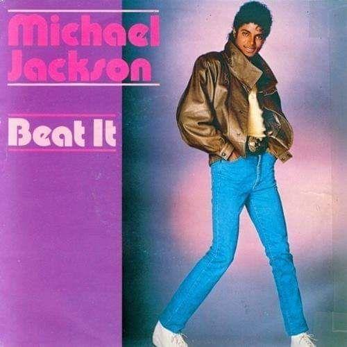 Capa do álbum "Beat It", de Michael Jackson