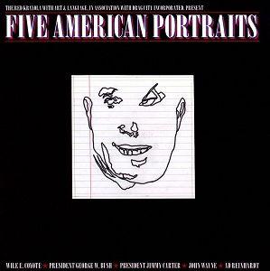 Portada de Álbum "Five American Portraits", de Red Krayola