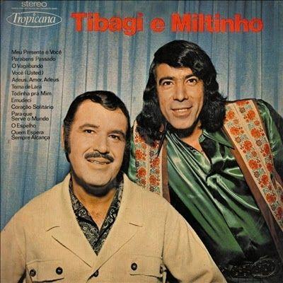 Portada de Álbum "Meu Presente é Você", de Tibagi e Miltinho