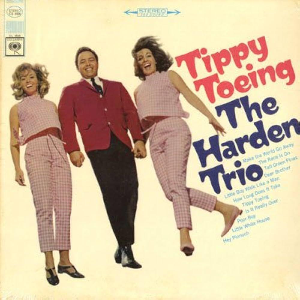 Portada de Álbum "Tippy Toeing", de The Harden Trio