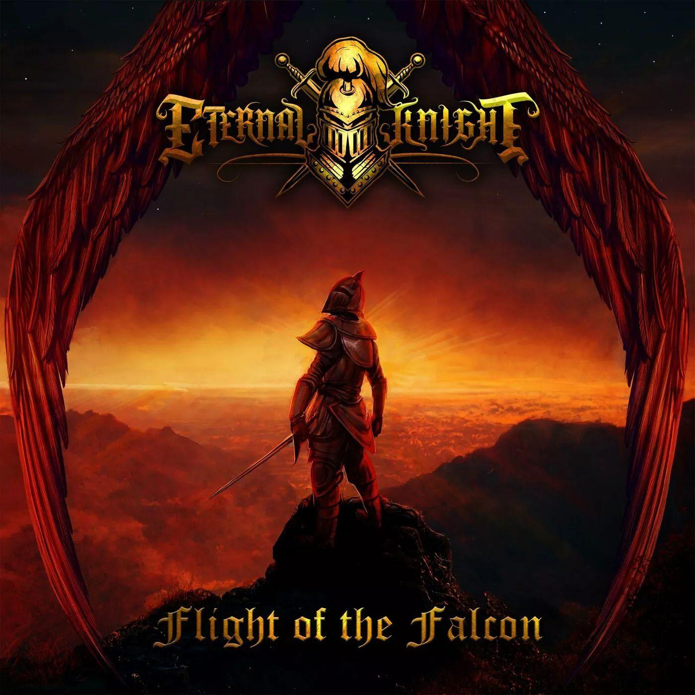 Portada de Álbum "Flight Of The Falcon", de Eternal Knight