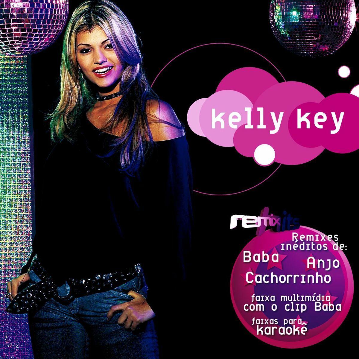 Portada del álbum "Remix hits", de Kelly Key