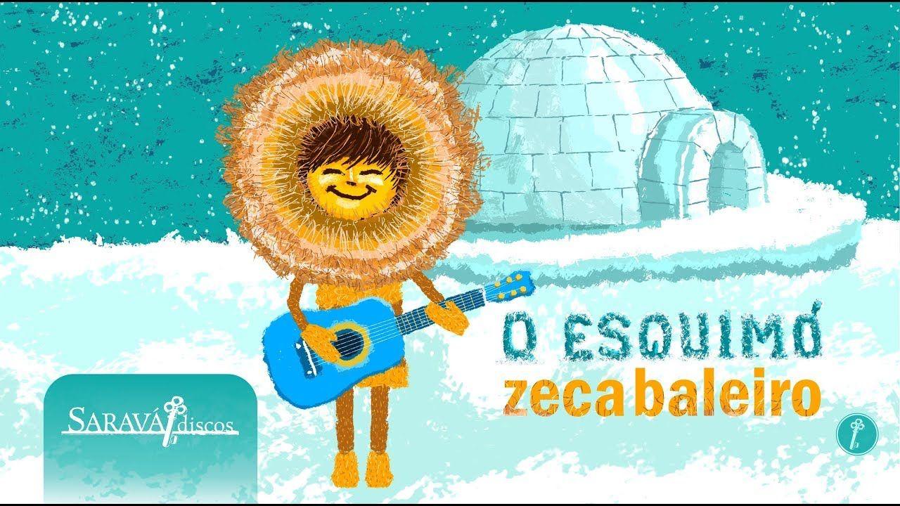 Portada del álbum "O Esquimó", de Zeca Baleiro