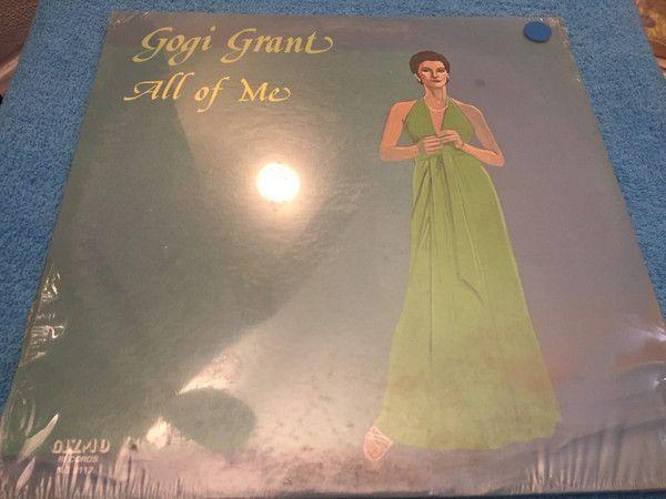 Capa do Álbum "All Of Me", de Gogi Grant