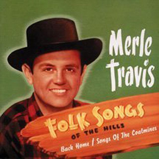 Portada de Álbum "Folk Songs Of The Hills", de Merle Travis
