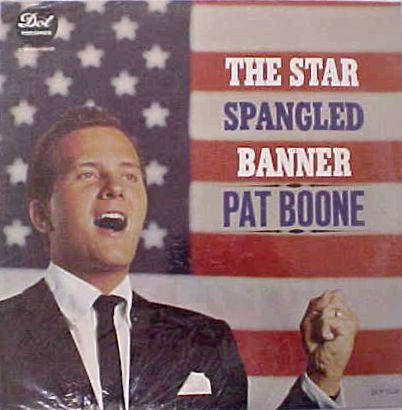 Capa do álbum "The Star Spangled Banner", de Pat Boone