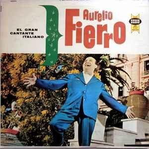 Portada de Álbum "El Gran Cantante Italiano", de Aurelio Fierro
