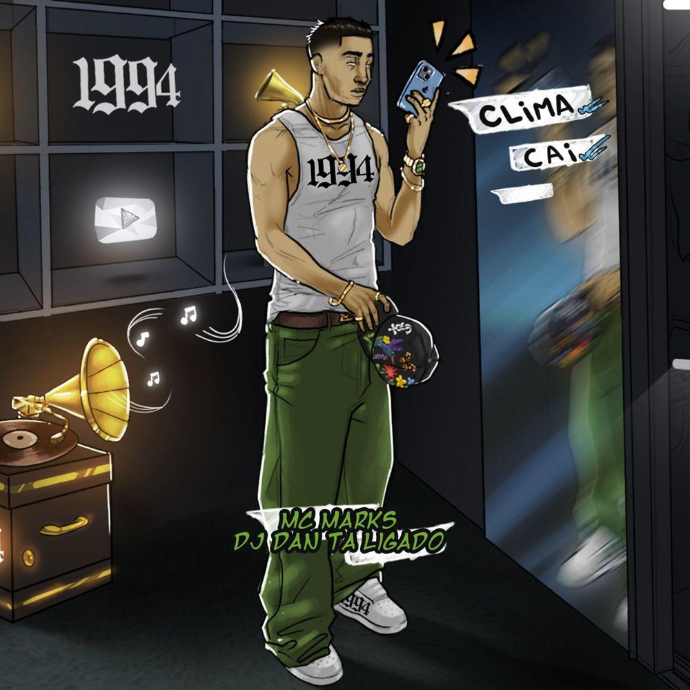 Portada del álbum "Clima Cai", de MC Marks
