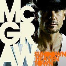 Capa do Álbum "Sundown Heaven Town", de Tim McGraw