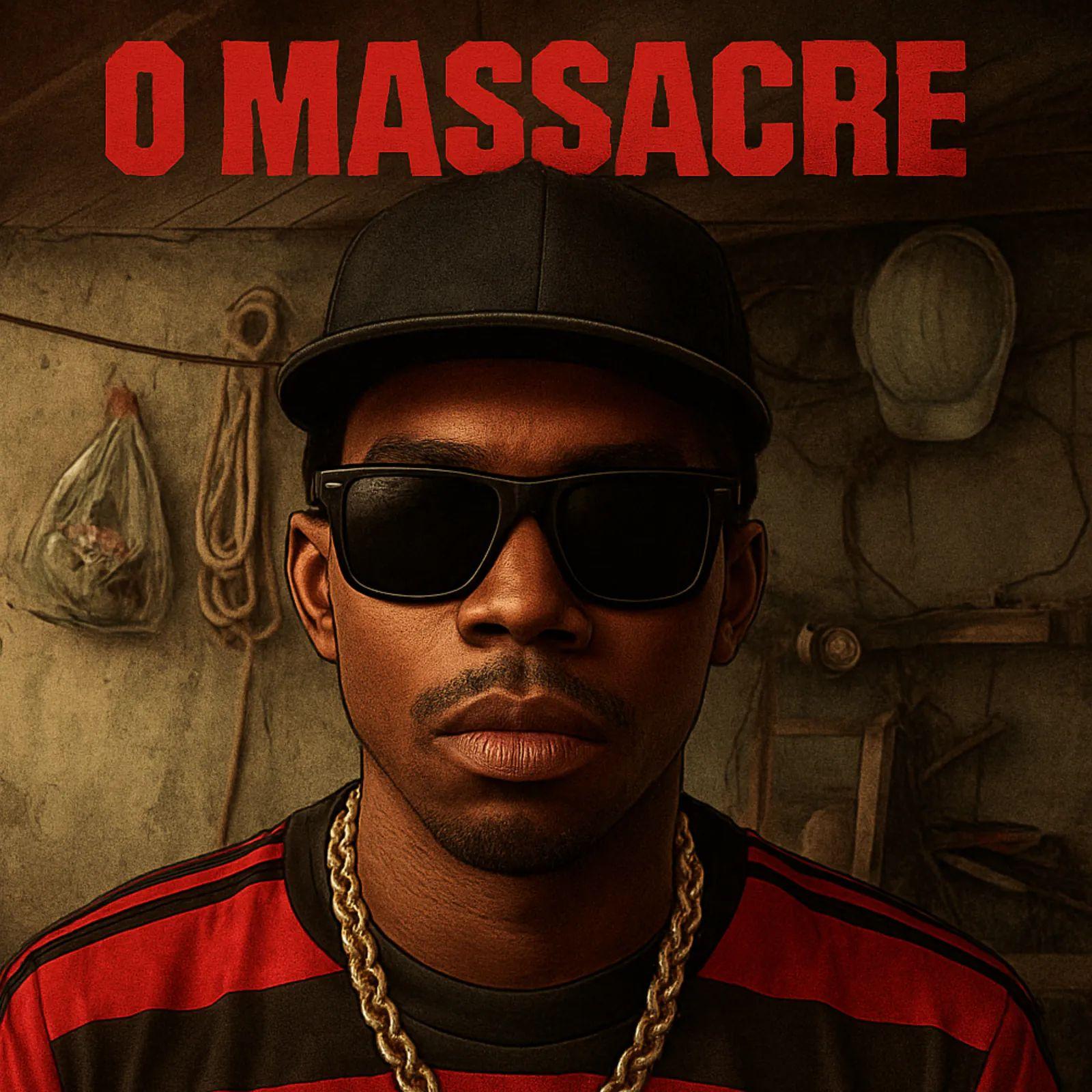 Capa do álbum "O Massacre", de David Defante