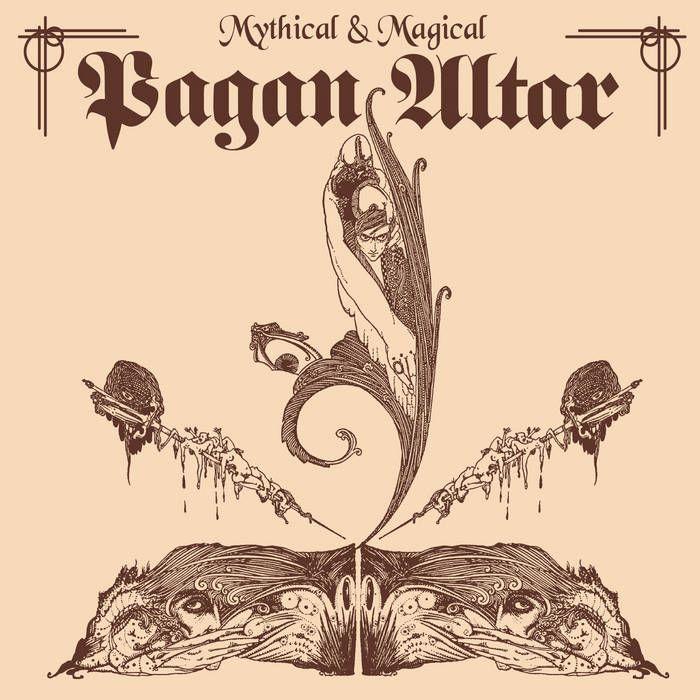 Portada de Álbum "Mythical & Magical", de Pagan Altar
