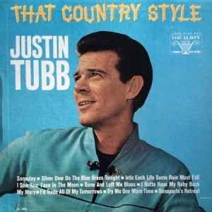 Portada de Álbum "That Country Style", de Justin Tubb