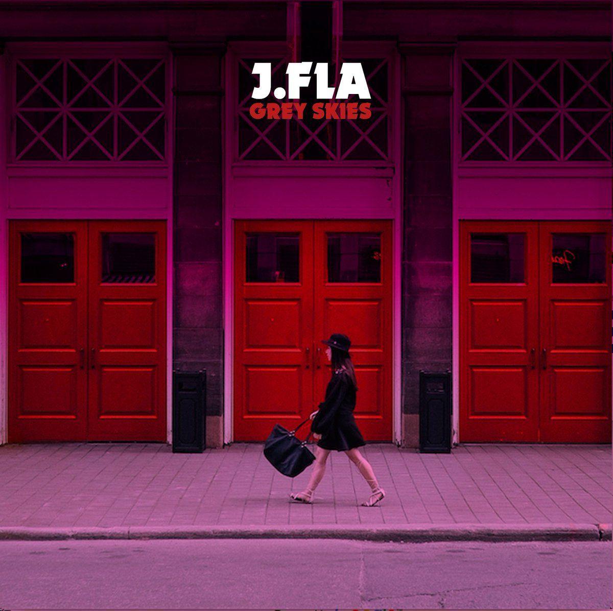 Capa do Single/EP "Grey Skies", de J.Fla