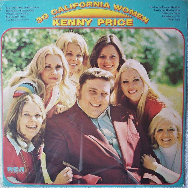 Portada de Álbum "30 California Women", de Kenny Price