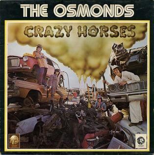 Portada de Álbum "Crazy Horses", de The Osmonds