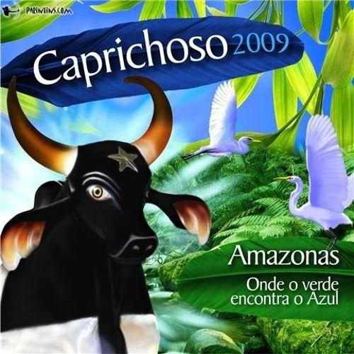 Portada de Álbum "Amazonas, Onde o Verde Encontra o Azul", de Boi Caprichoso