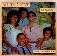 Portada de Álbum "All This Love", de Debarge