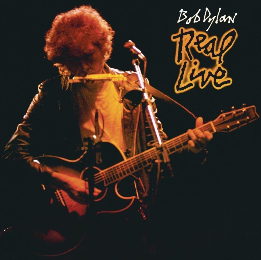Portada del álbum "Real Live", de Bob Dylan