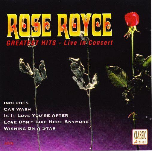 Capa do Álbum "Greatest Hits - Live In Concert", de Rose Royce