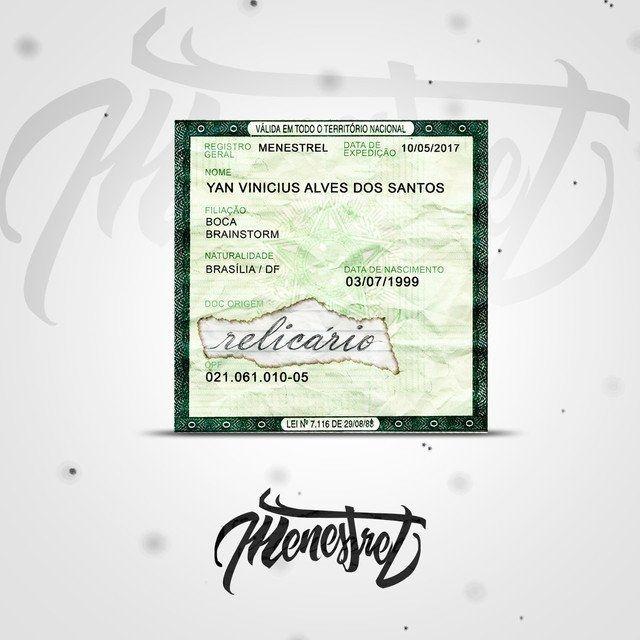 Portada de Álbum "Relicário ", de Menestrel