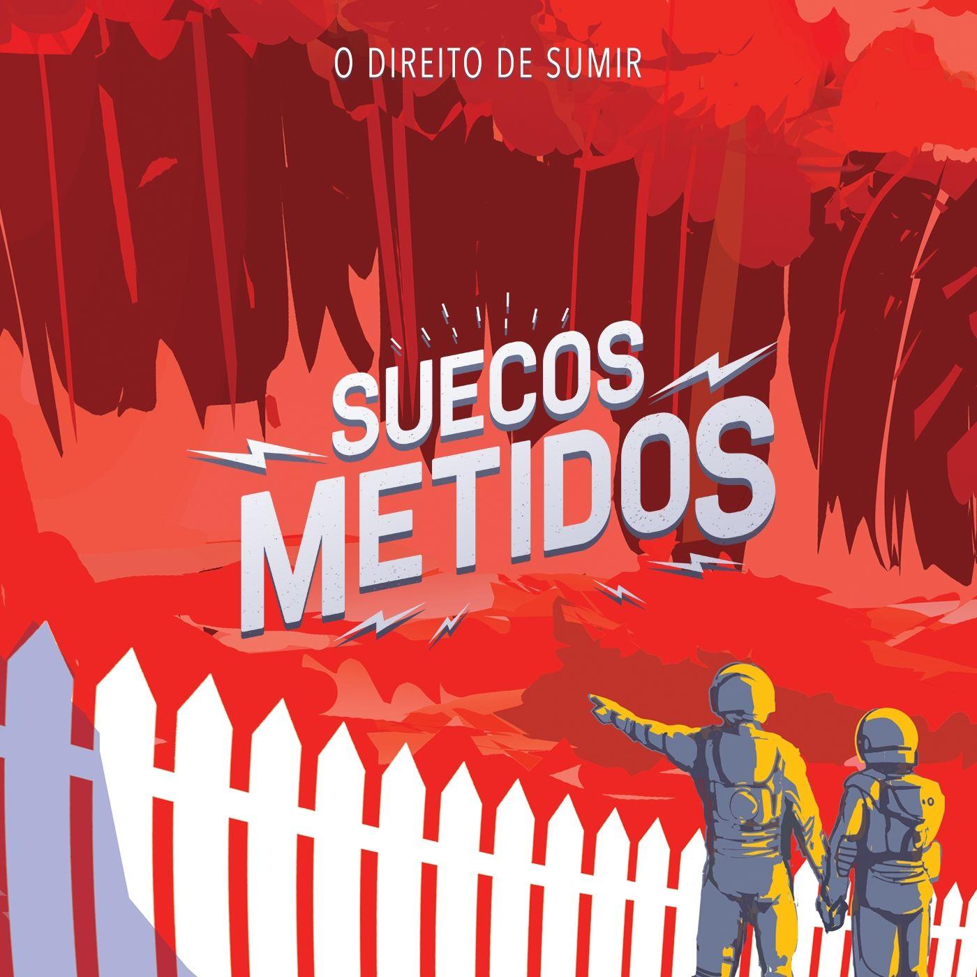 Portada de Álbum "O Direito de Sumir", de Suecos Metidos