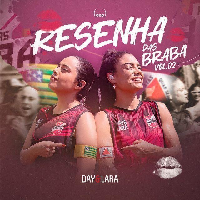 Portada de Sencillo/EP "Resenha das Braba Vol.2 (Ao Vivo)", de Day e Lara