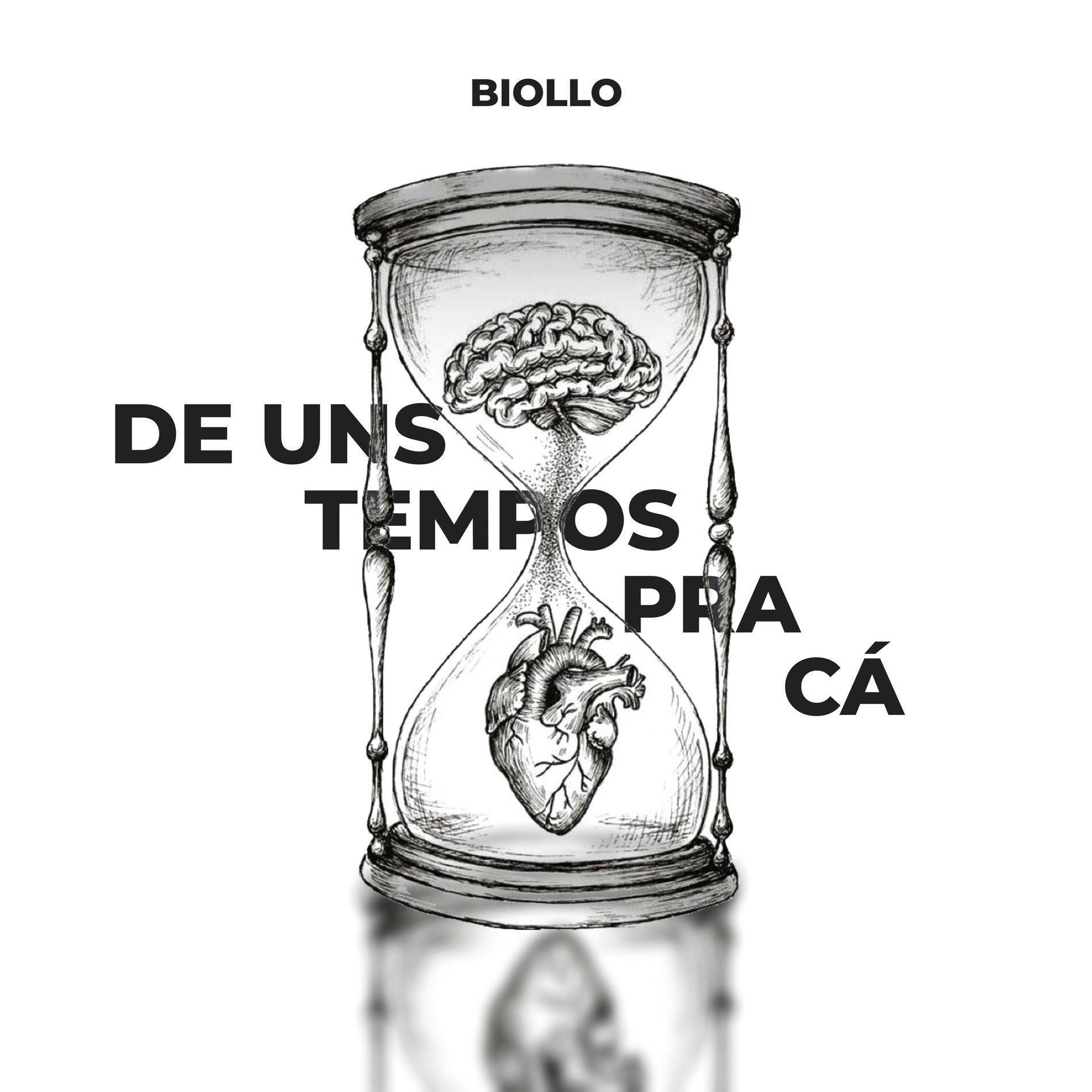 Capa do álbum "De Uns Tempos Pra Cá ", de Biollo