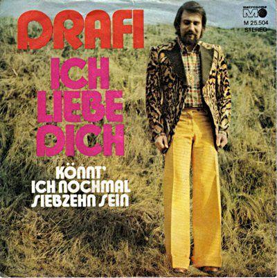 Capa do Sencillo/EP "Ich Liebe Dich", de Drafi Deutscher