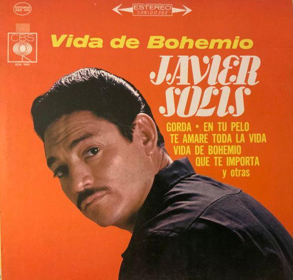Portada del álbum "Vida de Bohemio", de Javier Solís