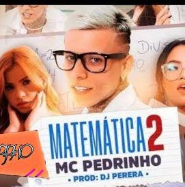 Capa do álbum "Matemática 2", de MC Pedrinho