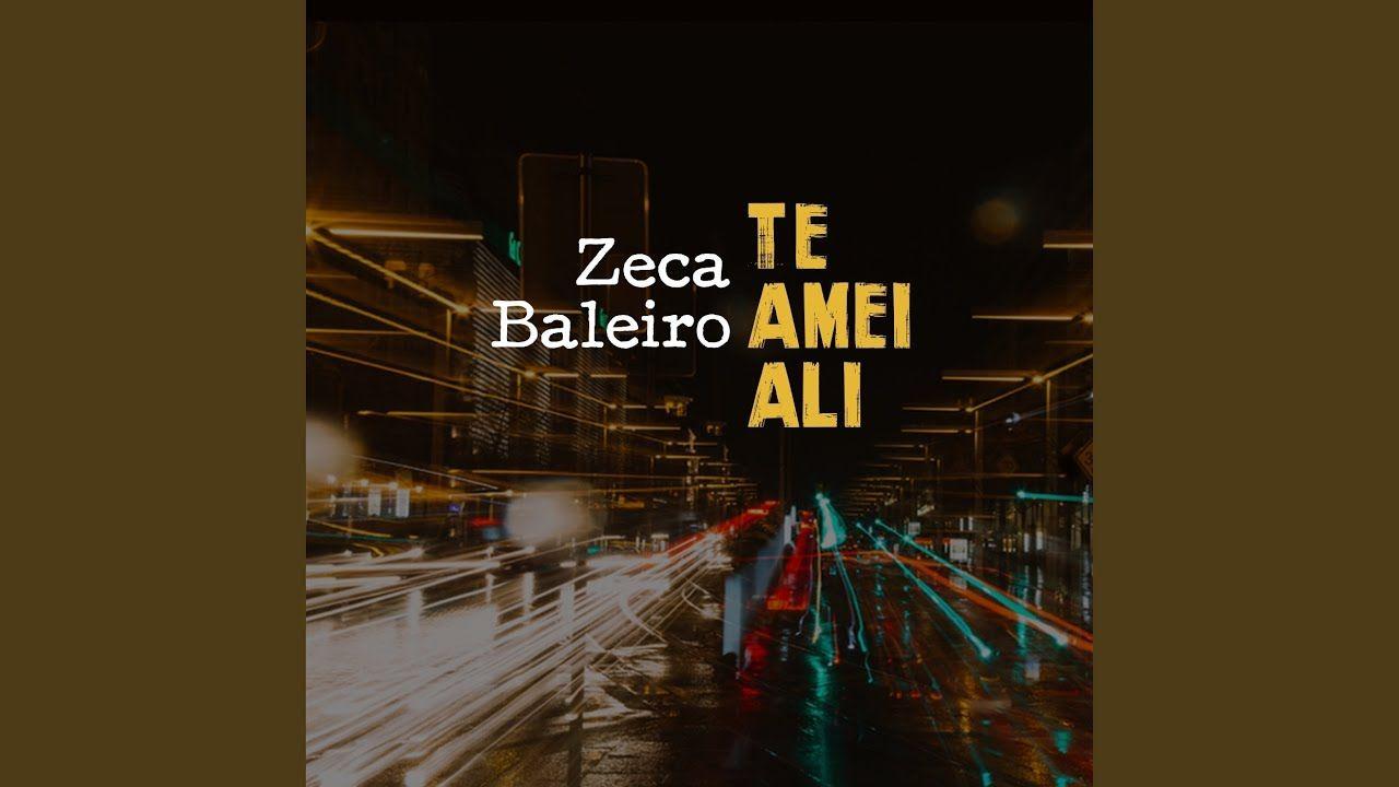Portada del álbum "Te Amei Ali", de Zeca Baleiro