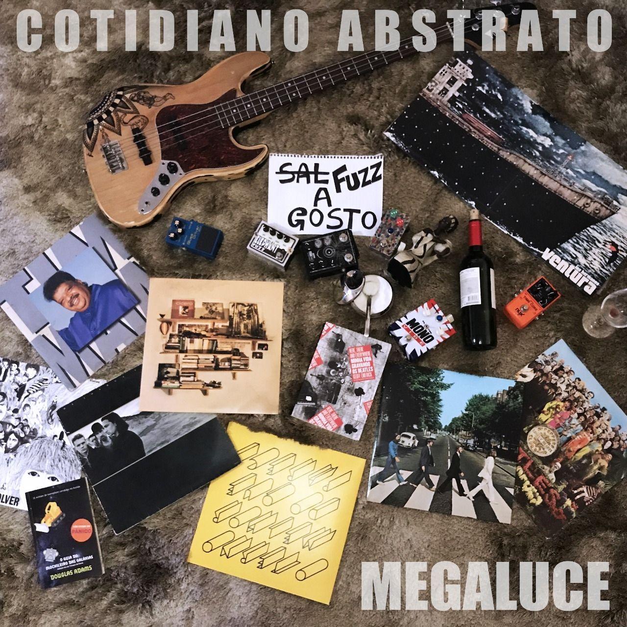 Portada de Álbum "Cotidiano Abstrato ", de Megaluce