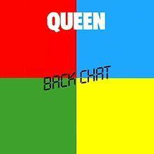 Capa do álbum "Back Chat", de Queen