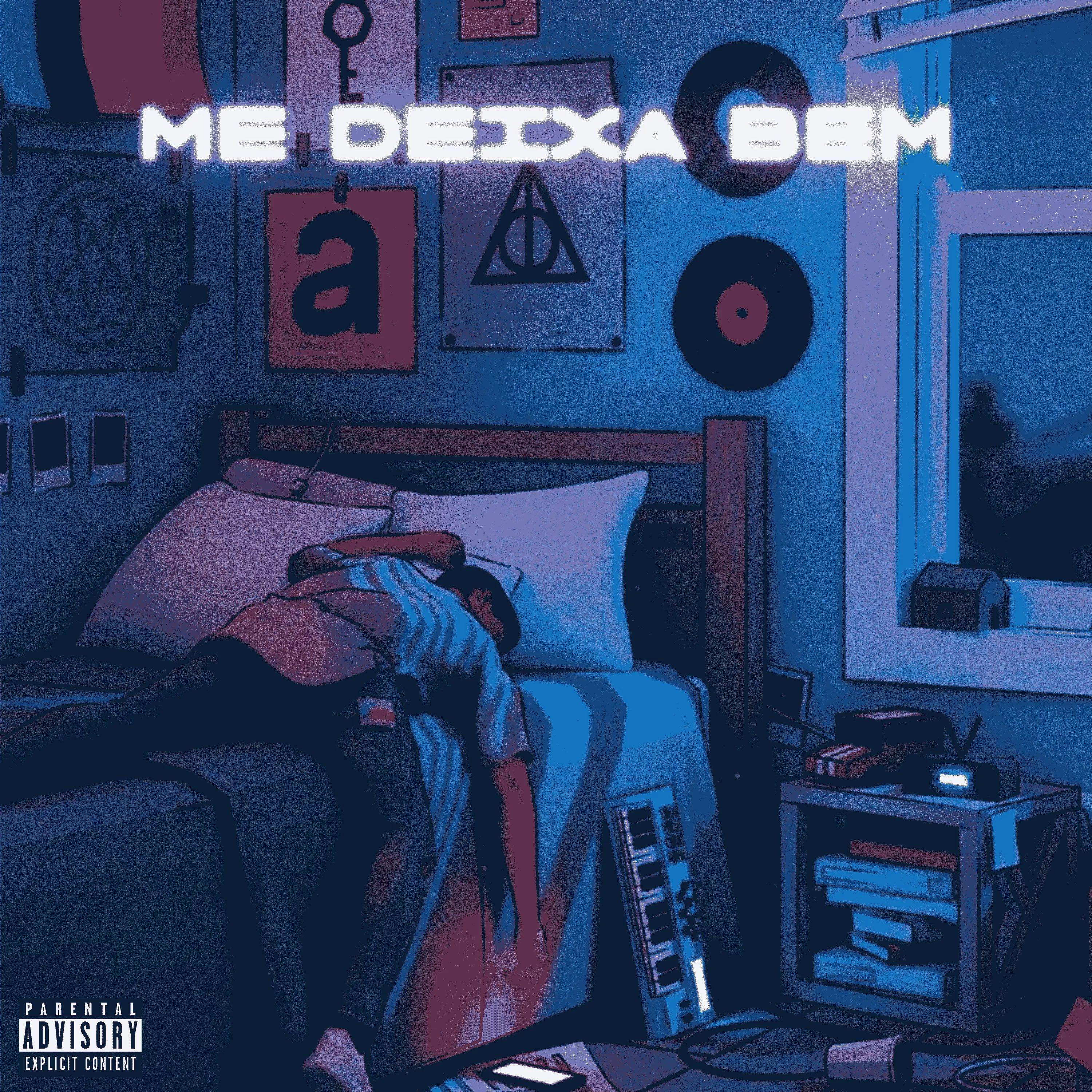 Portada de Sencillo/EP "Me Deixa Bem", de Lan XZ