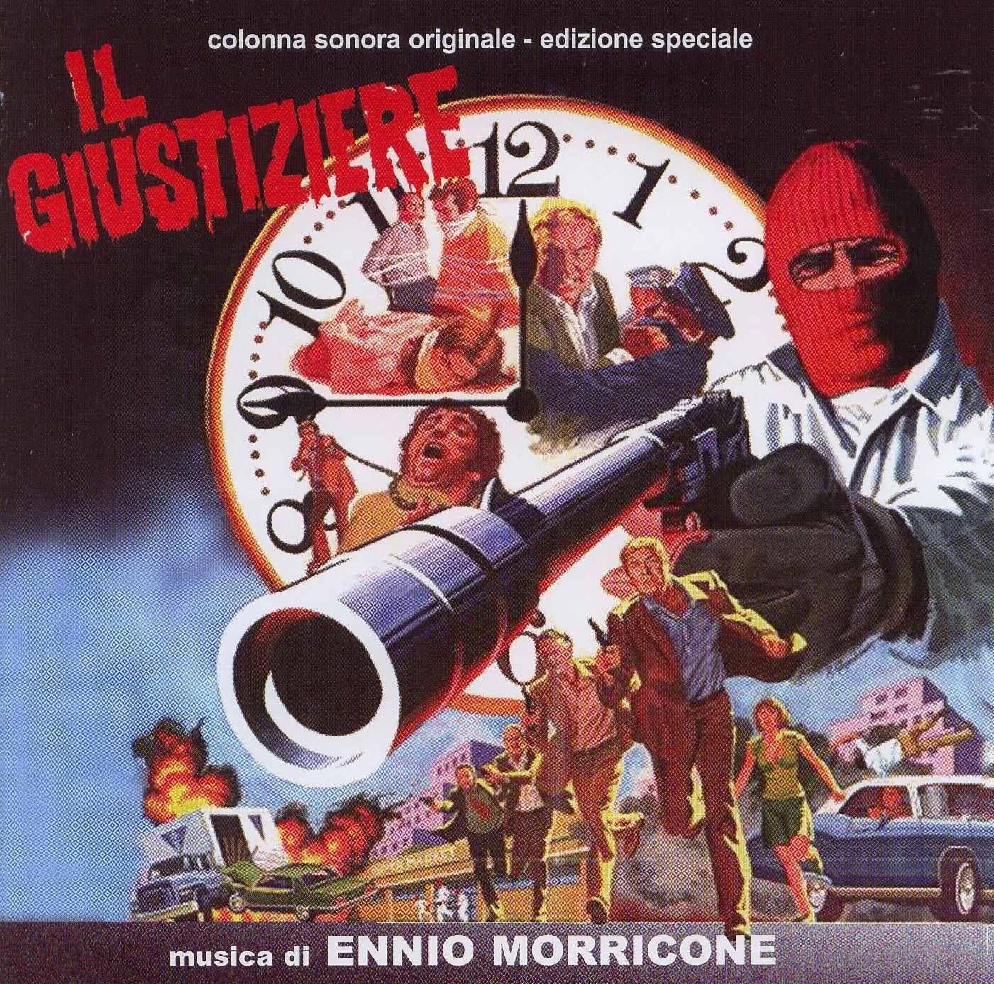 Capa do álbum "Il Giustiziere", de Ennio Morricone
