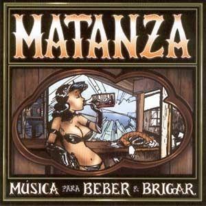 Capa do Álbum "Música Para Beber E Brigar", de Matanza