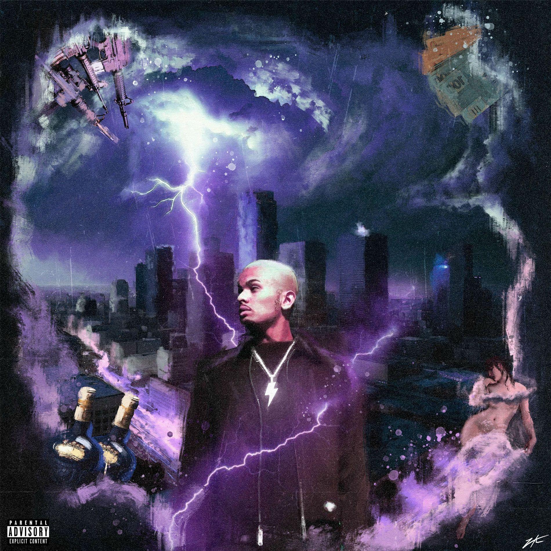 Album cover of "Raio da Noite" by MC Dena