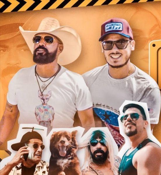 Capa do Single/EP "Nem Show A Gente Tem", de Carvalho e Balduíno