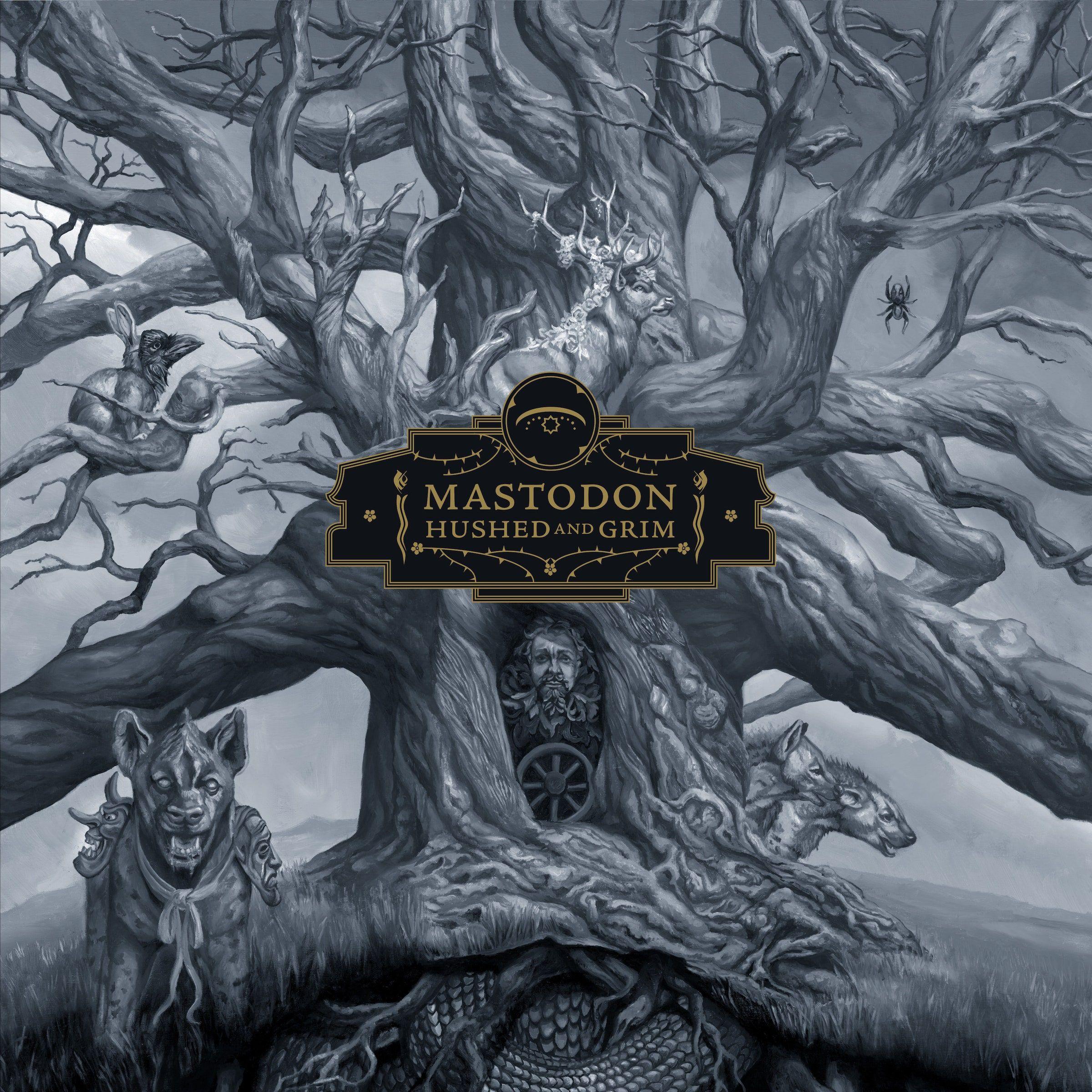 Capa do Álbum "Hushed And Grim", de Mastodon