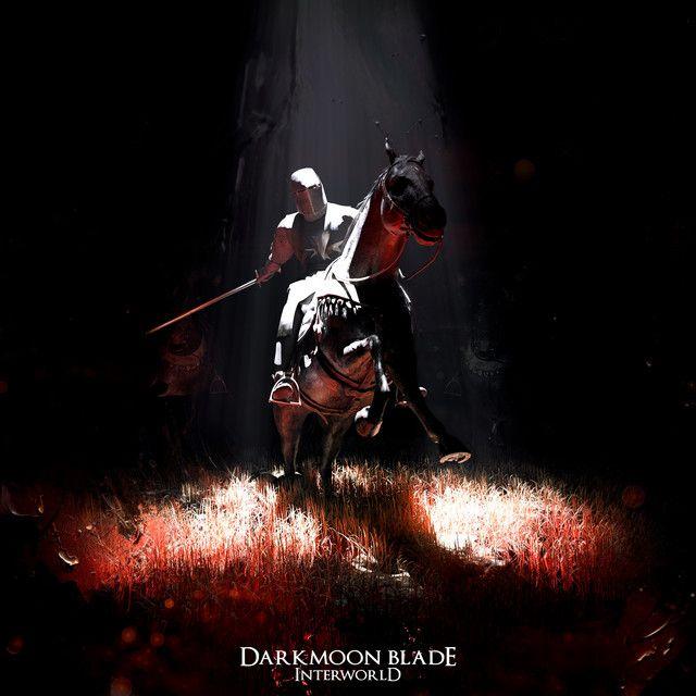 Portada de Sencillo/EP "darkmoon blade", de INTERWORLD