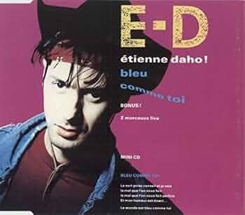 Capa do álbum "Bleu Comme Toi", de Etienne Daho