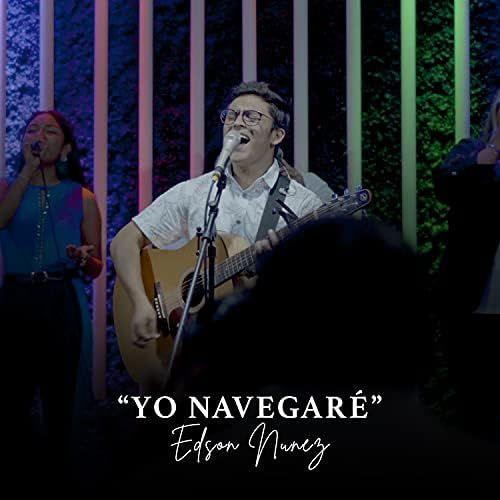 Capa do álbum "Yo Navegaré", de Edson Nuñez