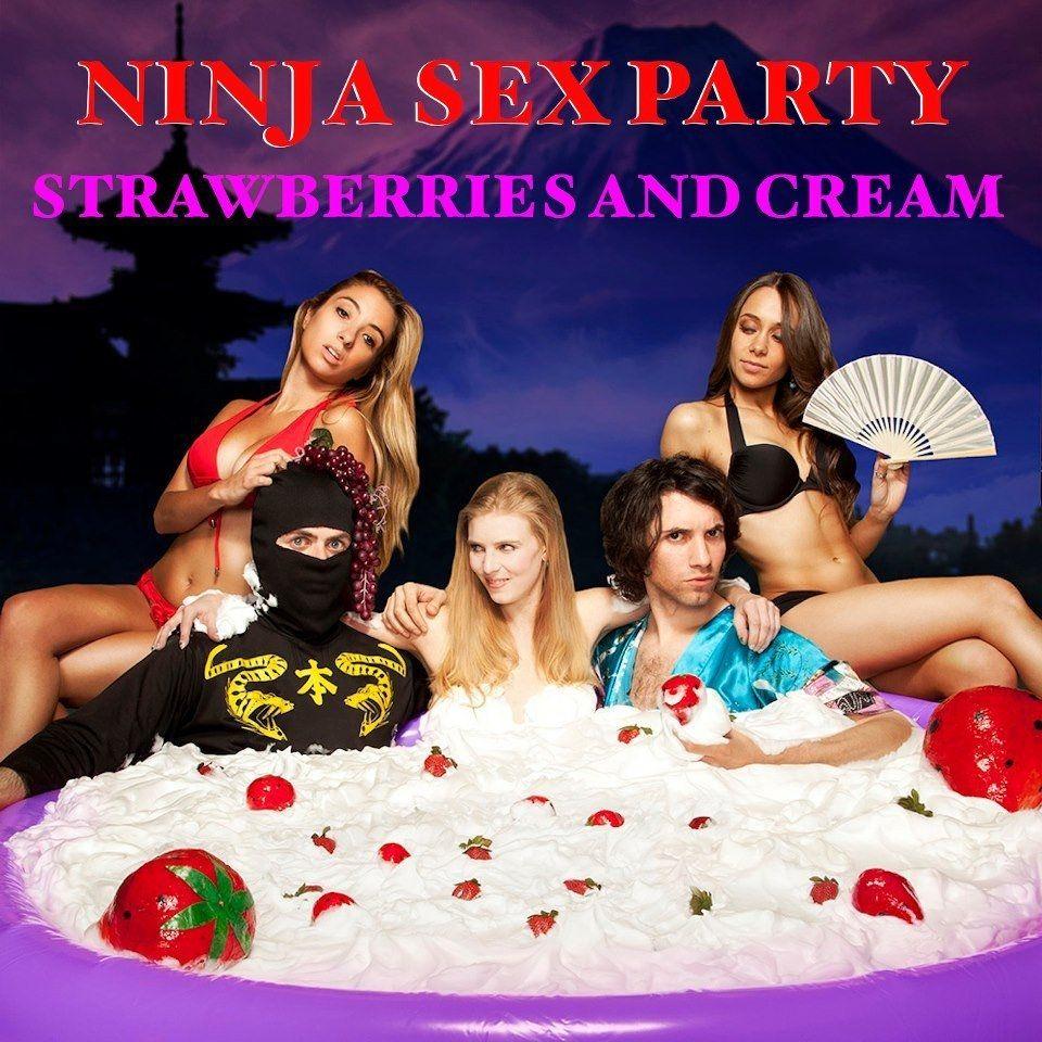 Portada de Álbum "Strawberries and Cream", de Ninja Sex Party